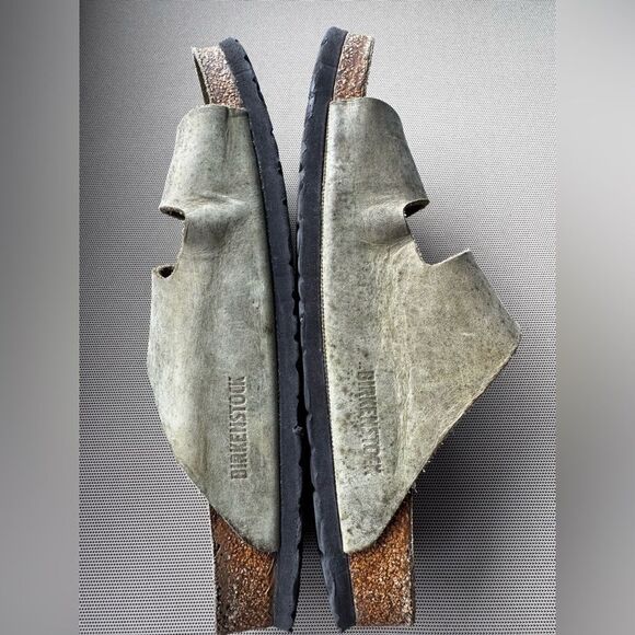Birkenstock Khaki Arizona Sandals Sz. 40 - Picture 8 of 11